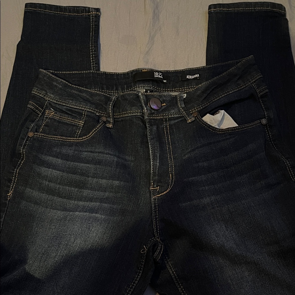 Dark Wash Denim Jeans